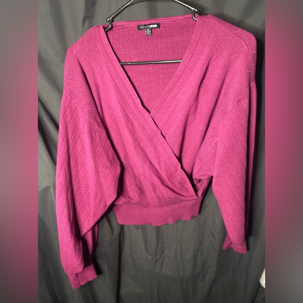 Fashion Nova Cute Feelings Sweater